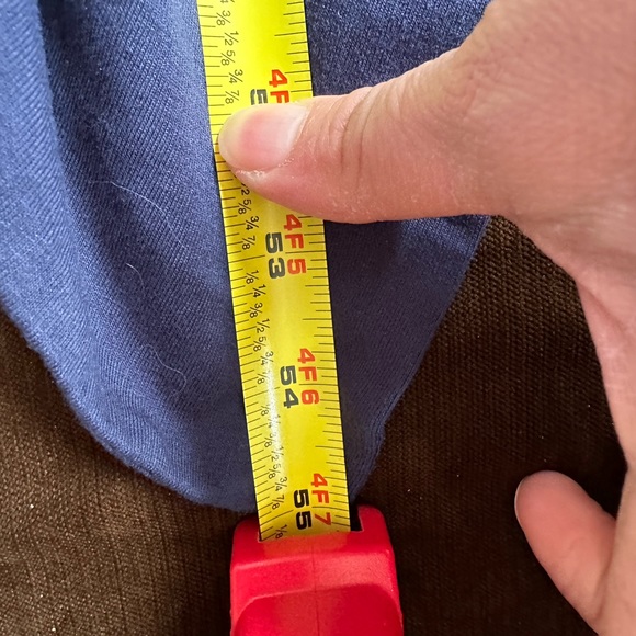 BCBG Blue & Green Asymmetrical Handkerchief Wrap Sz. S - Picture 9 of 13